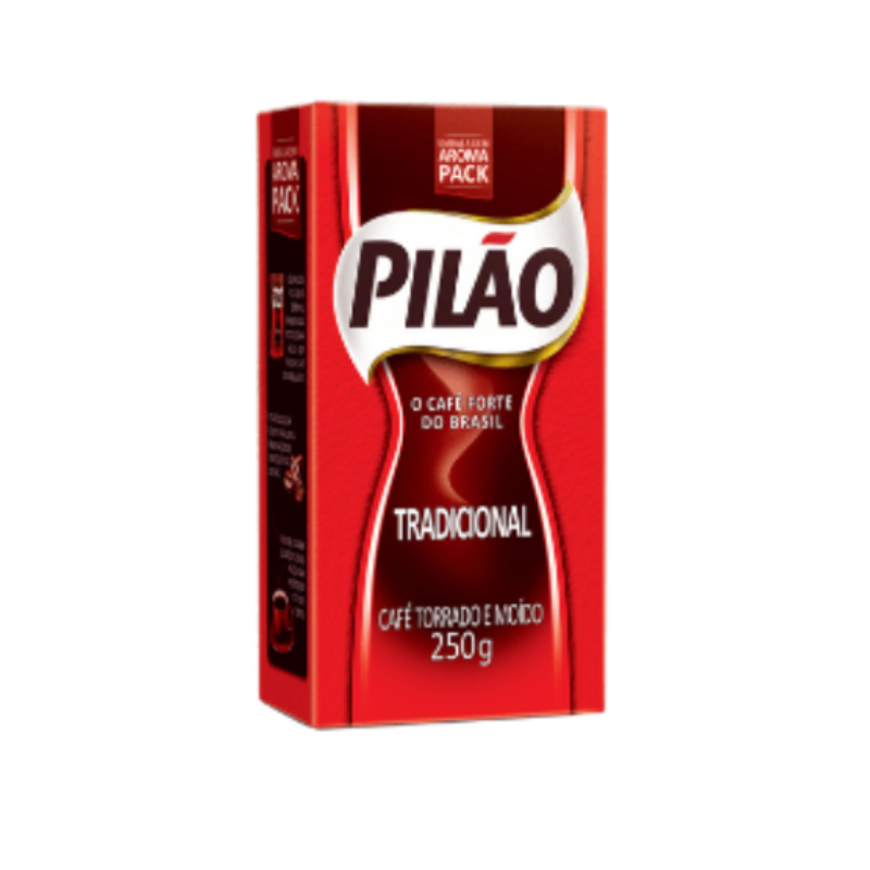 CAFÉ PILÃO TRADICIONAL 250G A VACUO