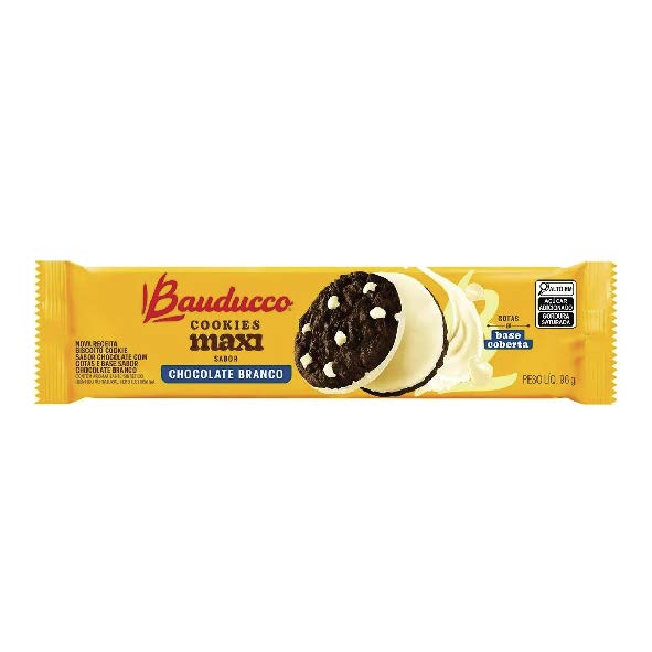 BISC COOKIES MAXI CHOCOLATE BRANCO 96G BISC COOKIES MAXI CHOCOLATE BRANCO 96G