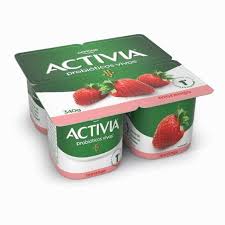IOG ACTIVIA MORANGO BANDEJA 340G