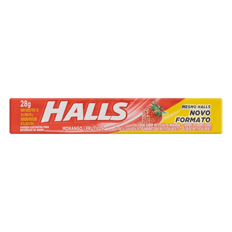 DROPS HALLS MORANGO