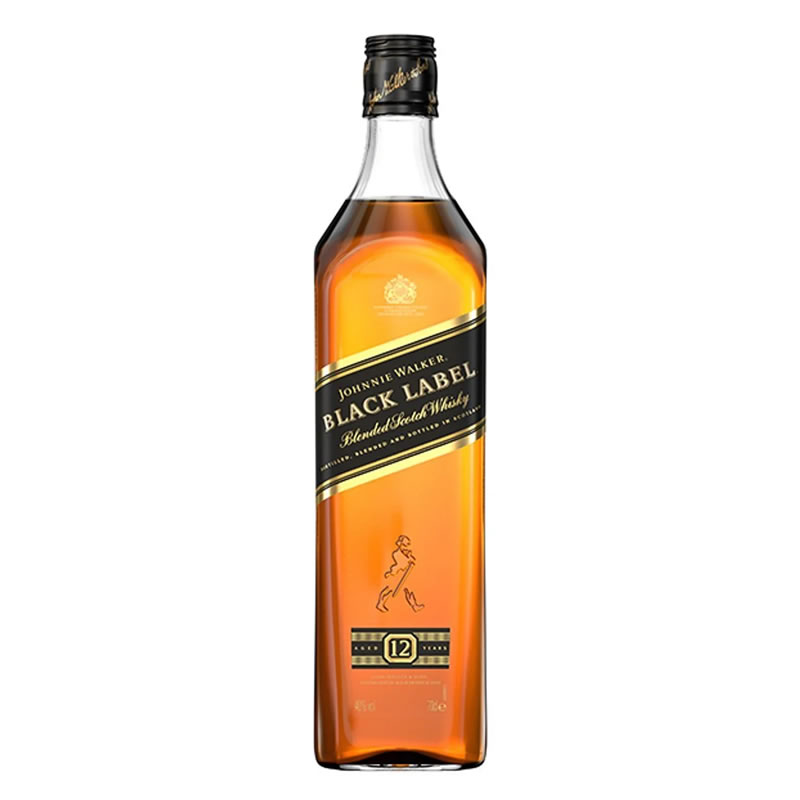 WHISKY JOHNNIE WALKER BLACK 750ML